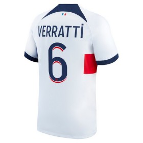Paris Saint-Germain Verratti 6 Bortedrakt 2023-24 Kortermet